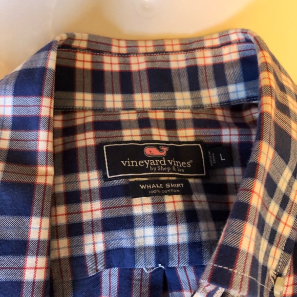 Men’s Vineyard Vines plaid shirt - Picture 2 of 2